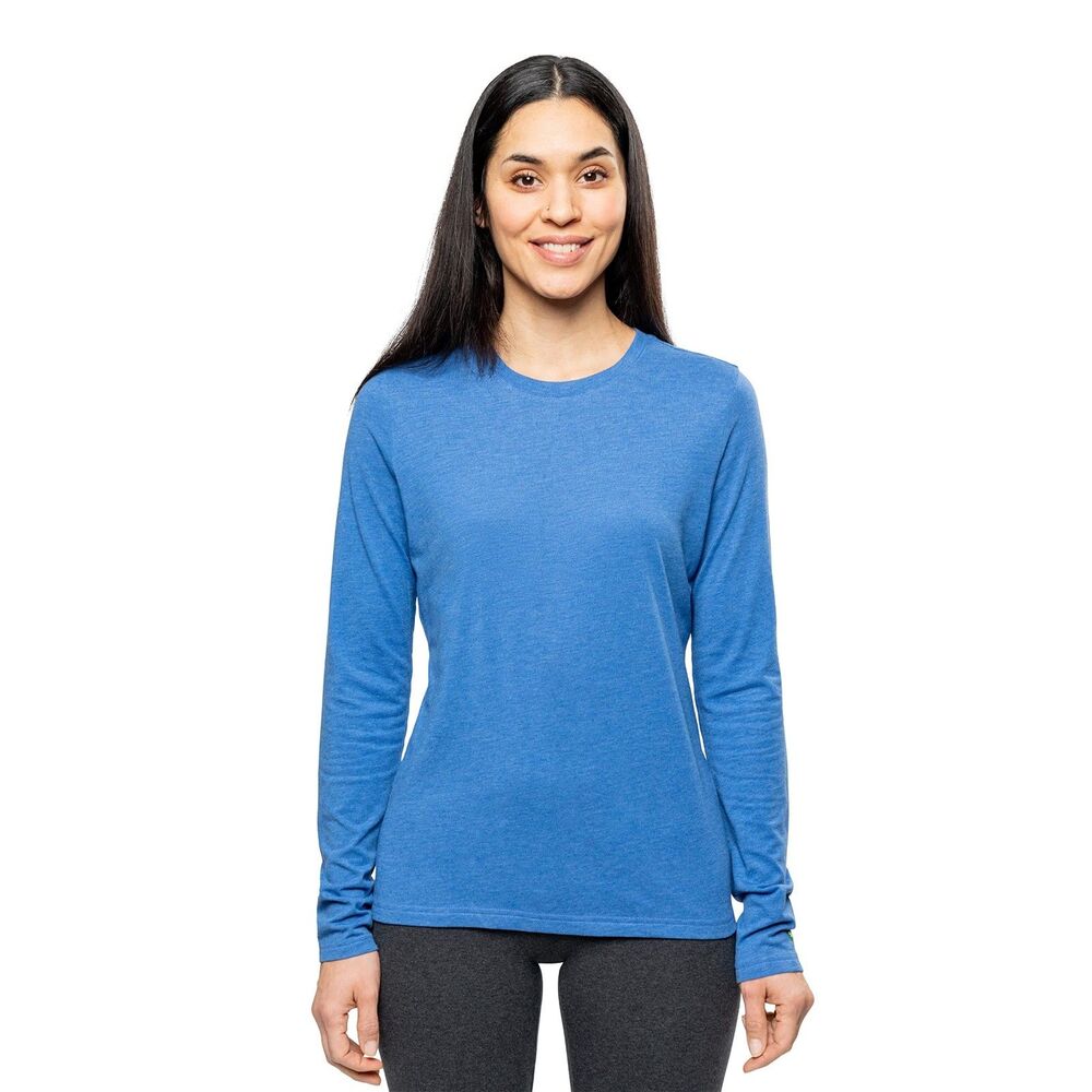 Tri-Blend Long Sleeve T-Shirt, Large, 15D-189T003